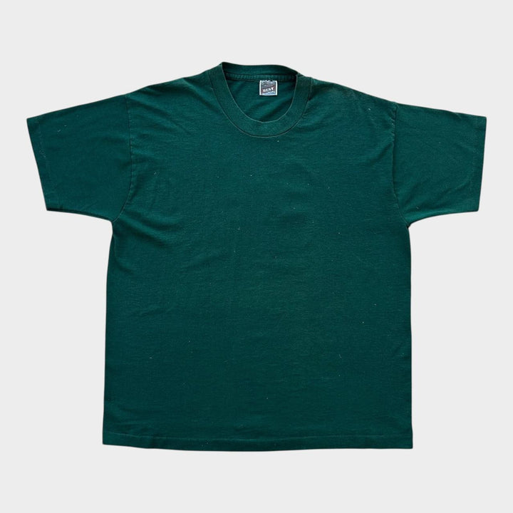 Vintage Fruta del telar camiseta en blanco - XL