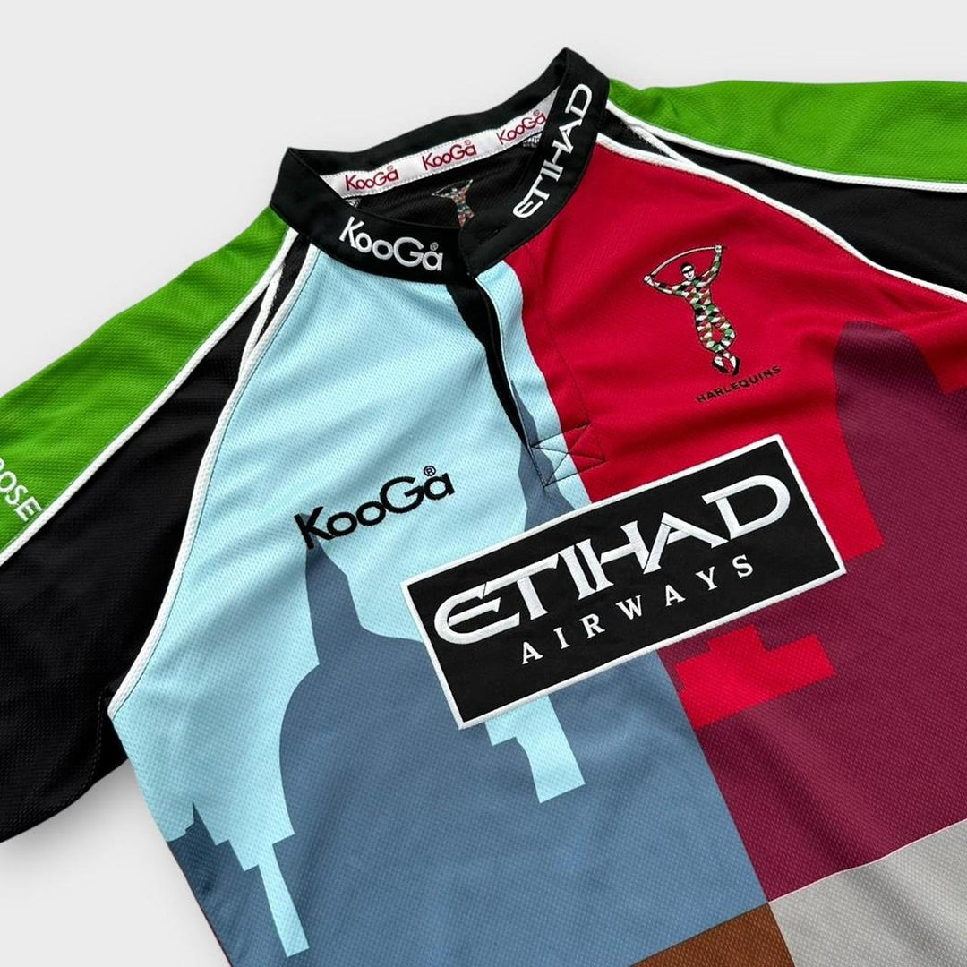Camiseta de rugby Harlequins - mediana