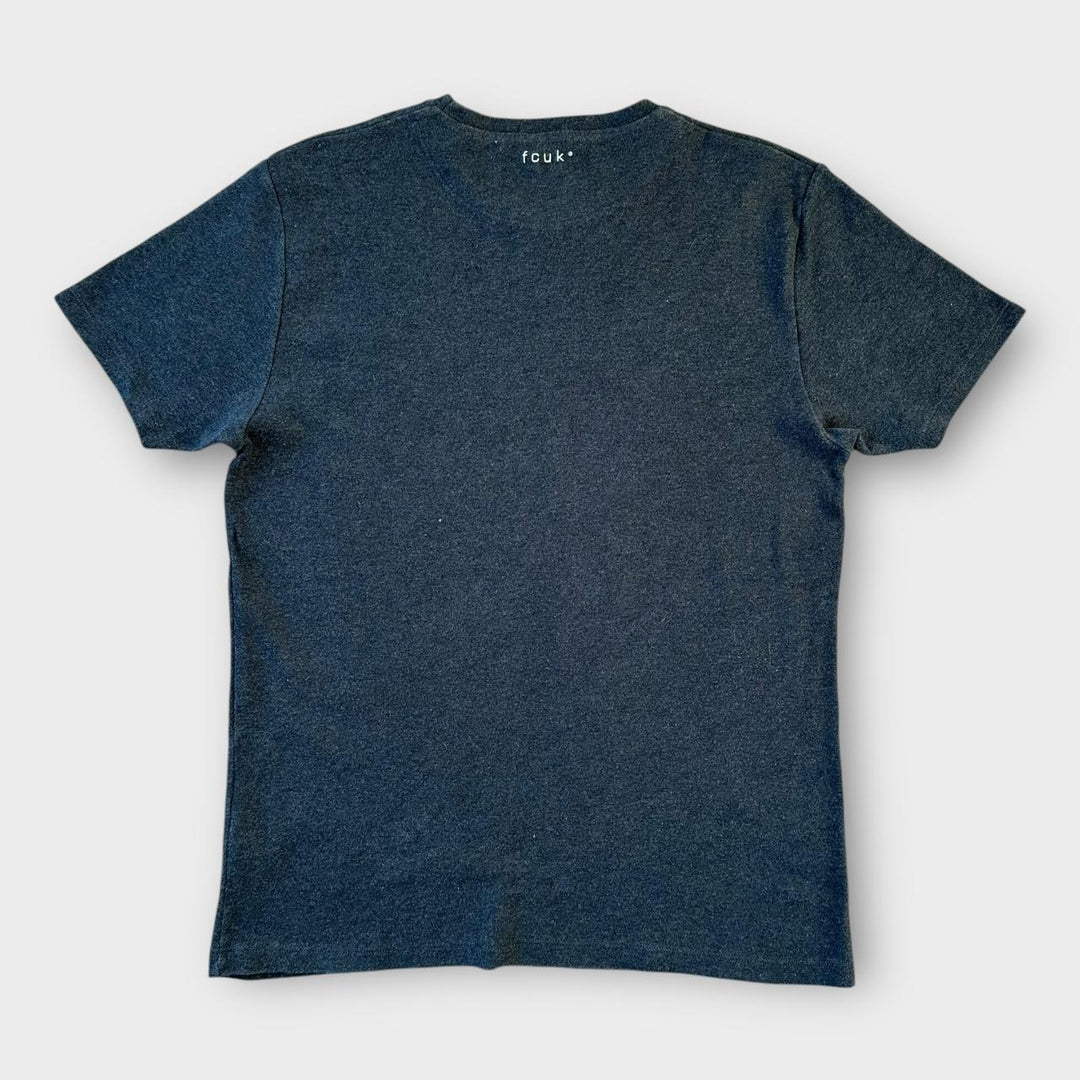 Camiseta con eslogan de conexión francesa - XL (se adapta a tamaño mediano)