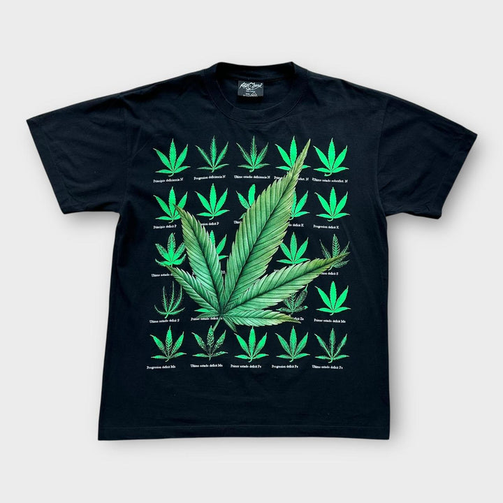 Camiseta con gráfico de marihuana - grande