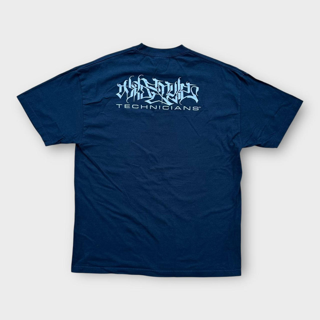 Camiseta con gráfico Technicians Hip-Hop de estilo salvaje - XL