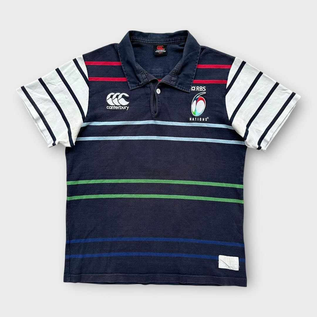 Camiseta de rugby Canterbury Six Nations - niños grandes (queda como un pequeño)