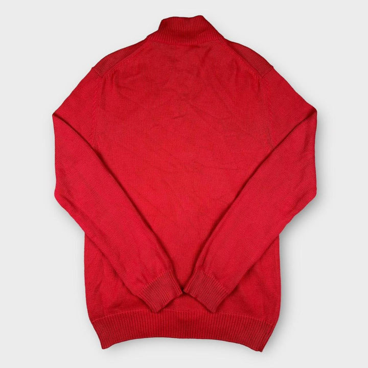 Vintage Thomas Burberry jersey de punto con cremallera - XL