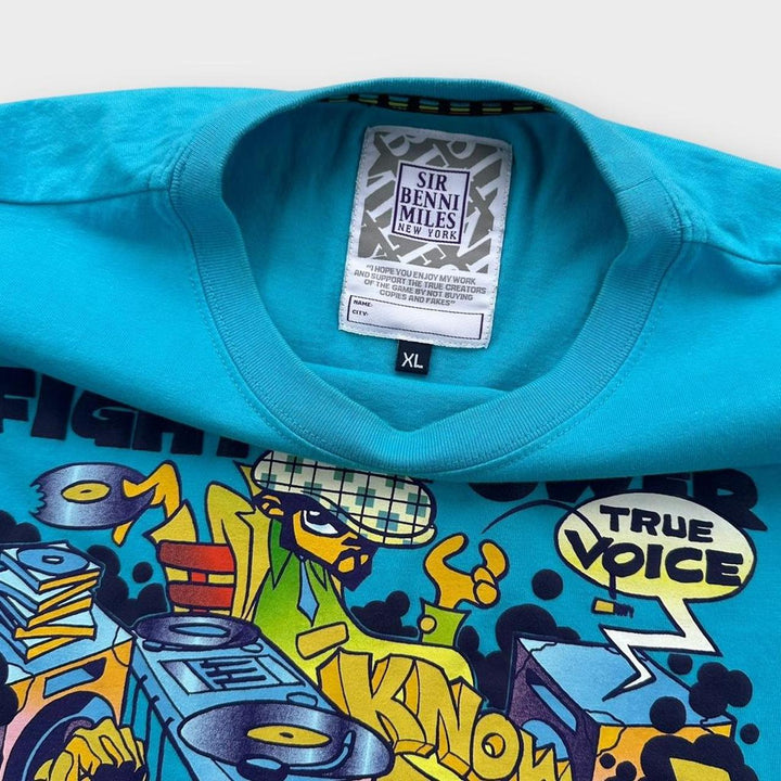 Camiseta con gráfico Sir Benni Miles - XL