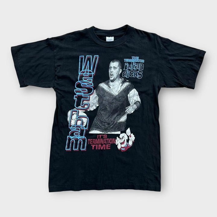 Camiseta gráfica Vintage West Ham Julian Dicks - mediana