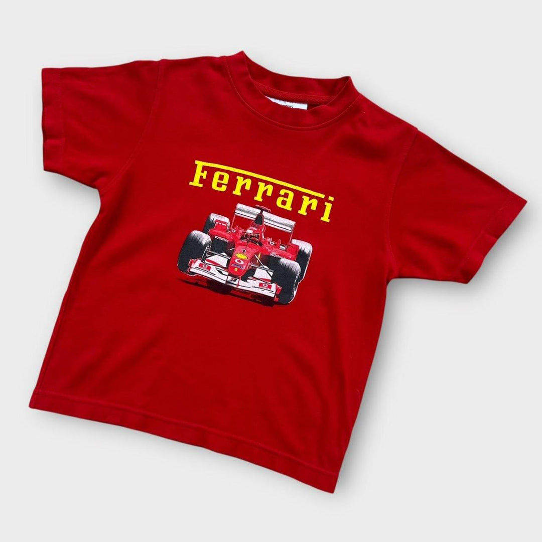 Camiseta Ferrari Y2K - talla mediana para mujer