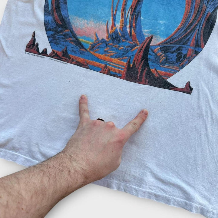 Camiseta vintage de la banda YES - grande