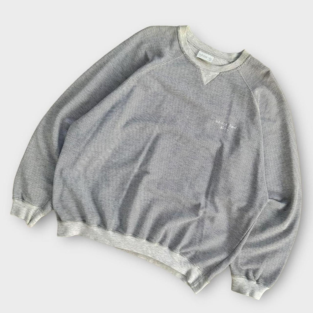 Sudadera adidas a rayas - grande