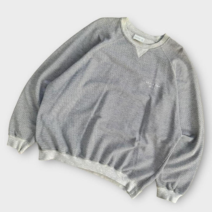 Sudadera adidas a rayas - grande