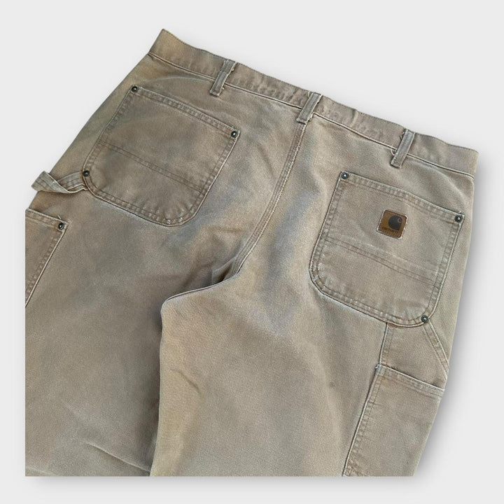 Pantalones Carhartt de doble rodilla - cintura de 38 pulgadas