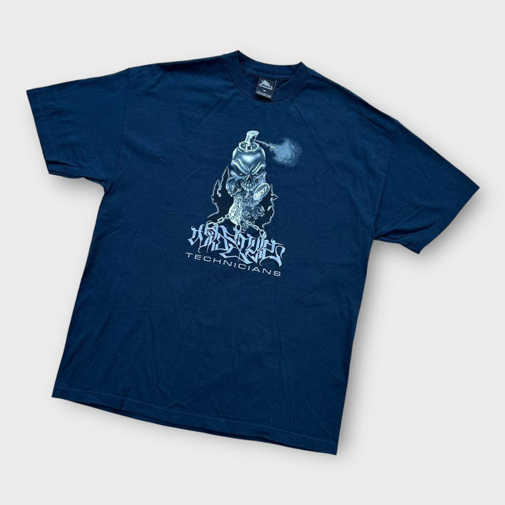 Camiseta con gráfico Technicians Hip-Hop de estilo salvaje - XL