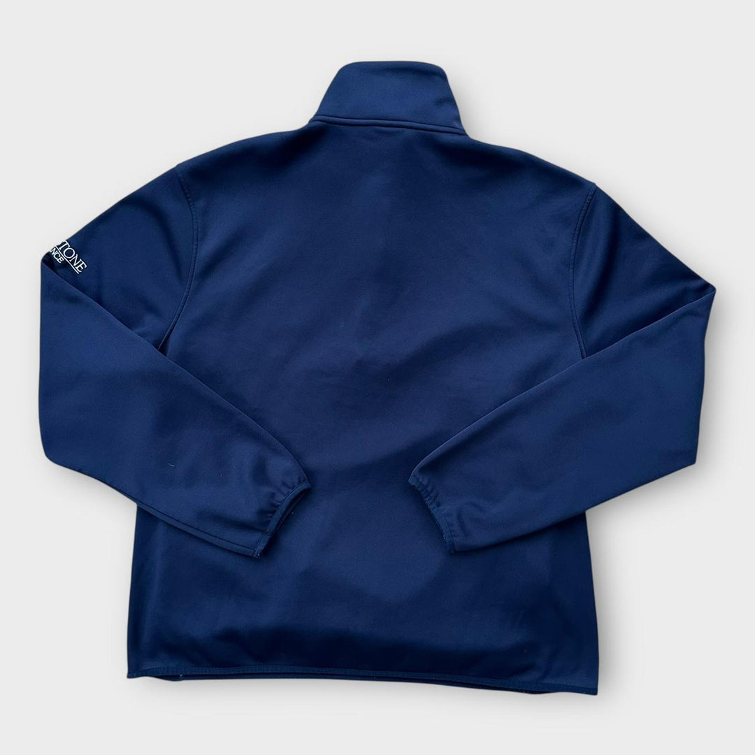 Jersey con cremallera de un cuarto de rugby de Irlanda (XL)