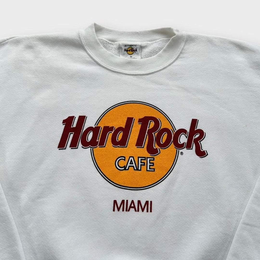 Sudadera vintage hard rock Café - mediana