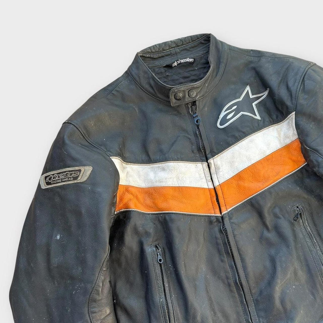 Chaqueta biker de cuero Alpinestars - mediana (consultar medidas)