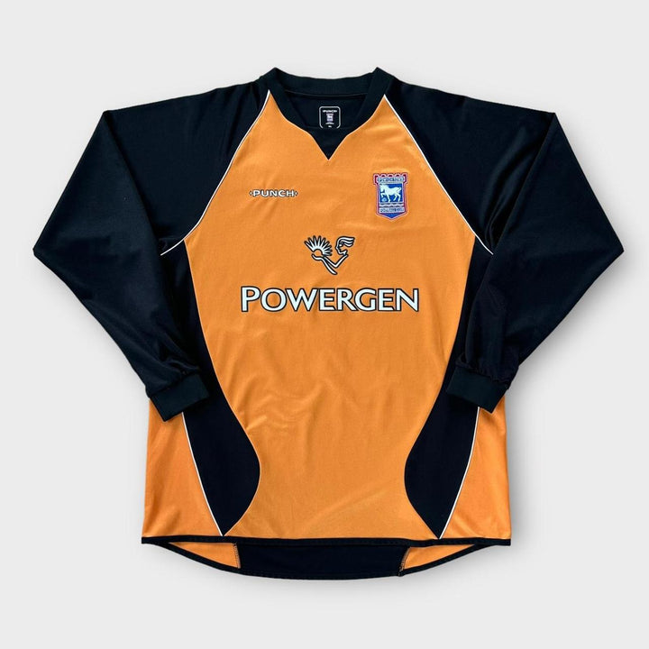 Camiseta de fútbol del Ipswich Town 2003/04 camiseta de portero - XL