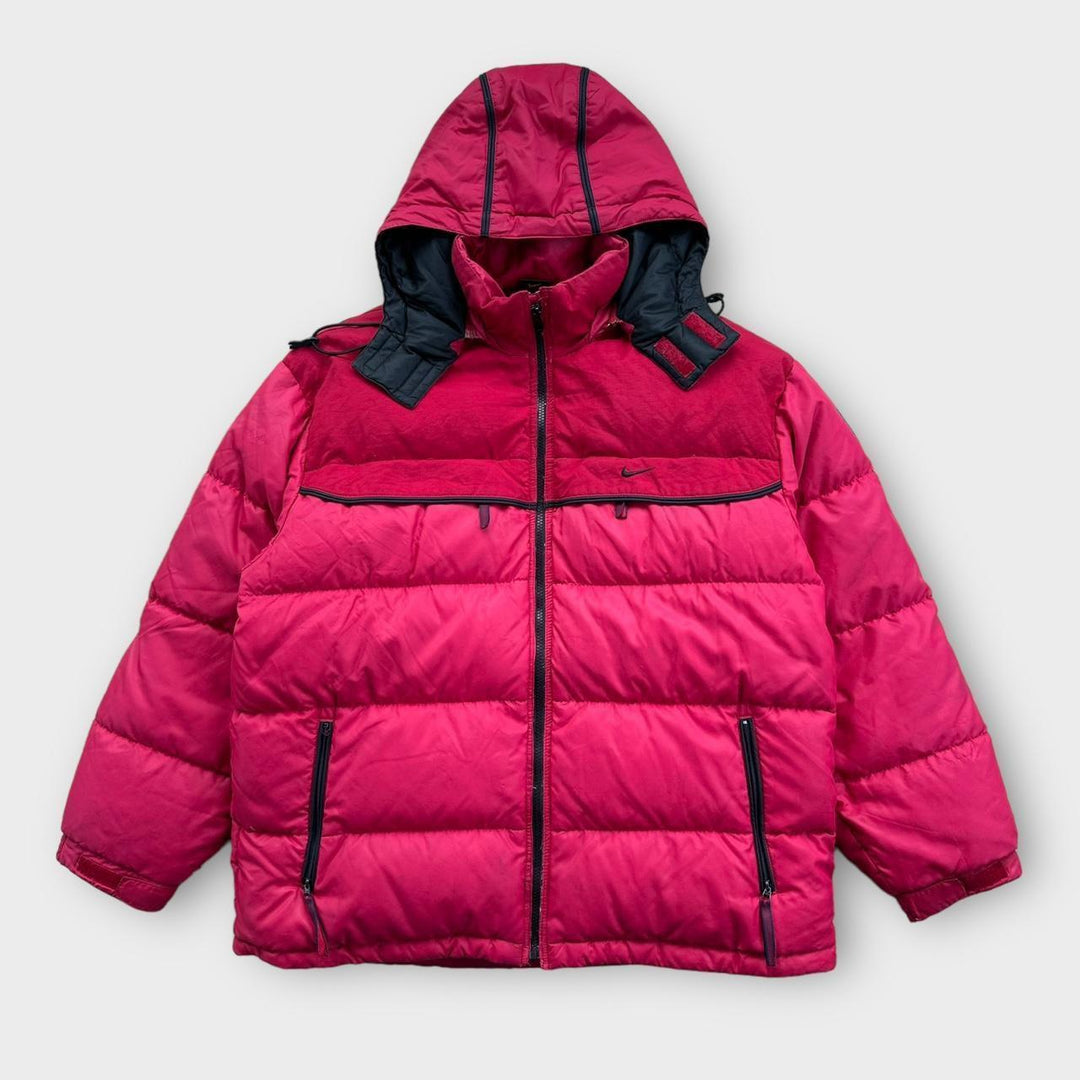 Chaqueta vintage Nike puffer - mediana
