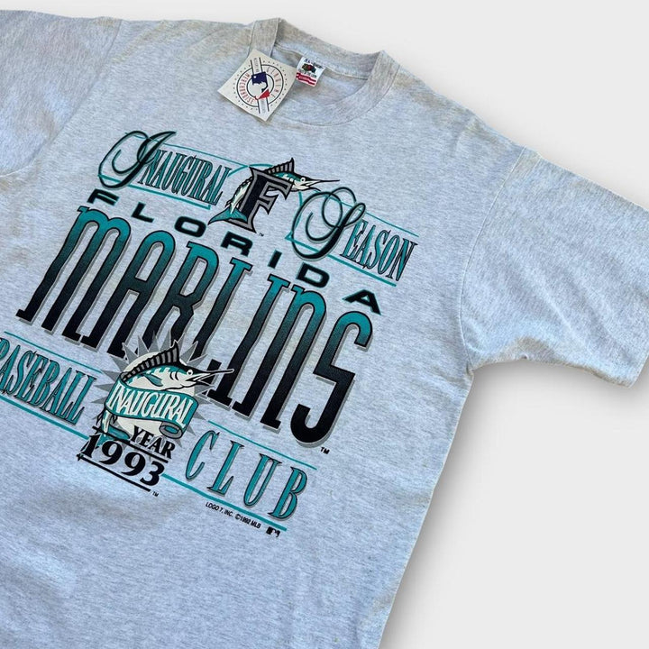 Camiseta gráfica vintage de los marlins de Florida - XL