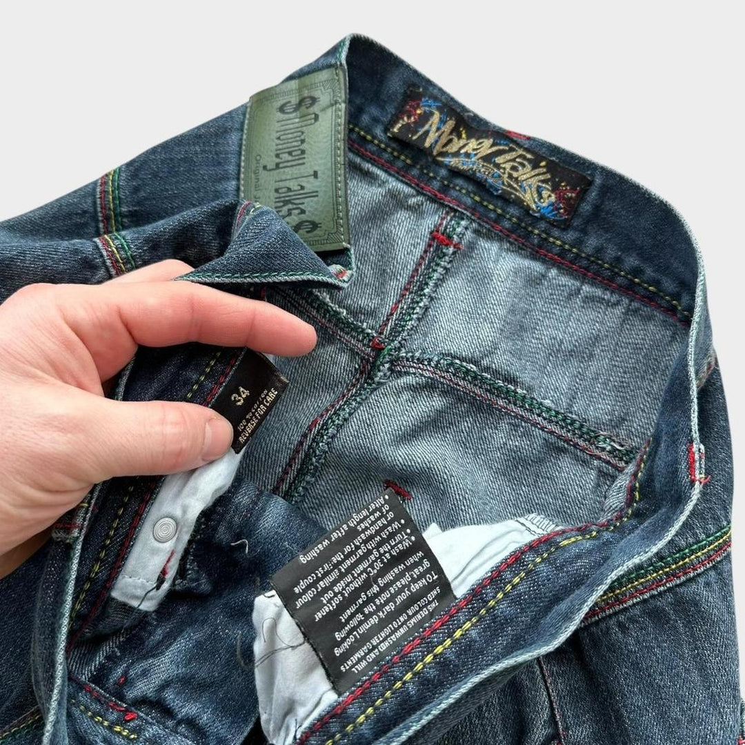 Vaqueros holgados Hip-hop Rasta - cintura 34