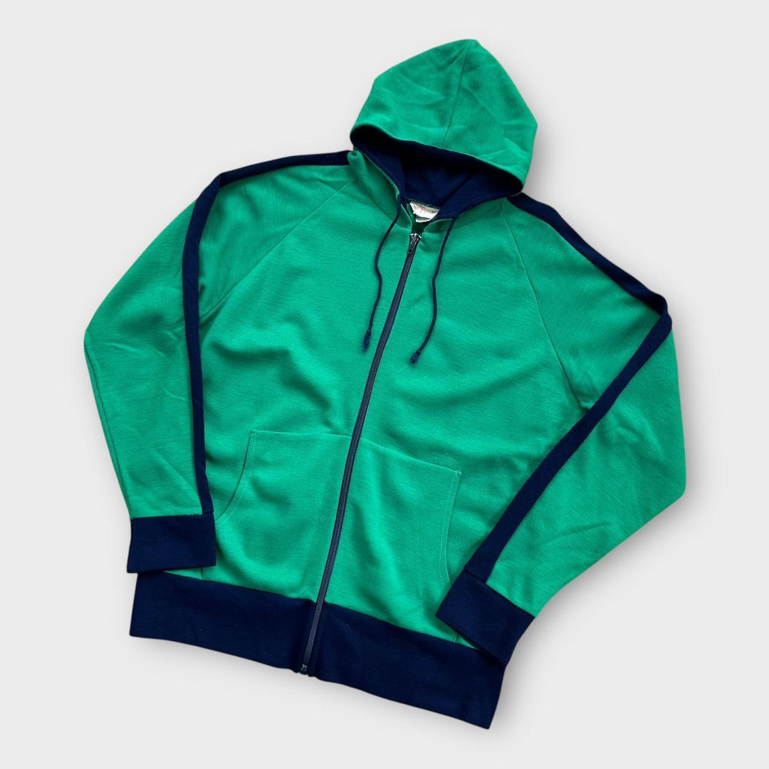 Chaqueta de chándal vintage de los años 70 - mediana