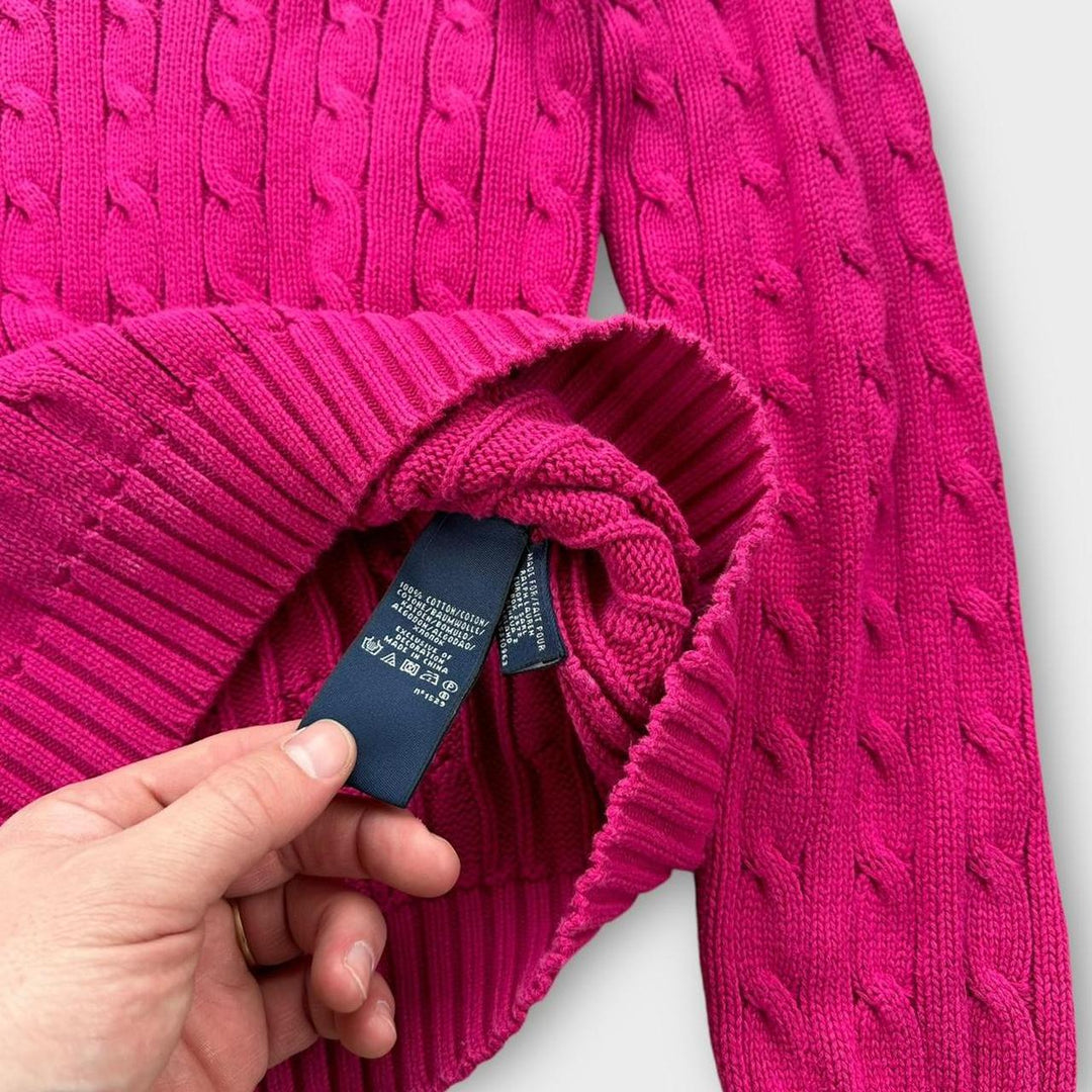 Jersey de punto de ochos de Ralph Lauren - mediano