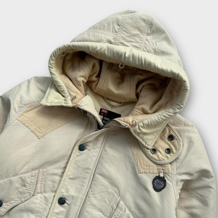 Chaqueta acolchada Y2K Diesel - mujer XL