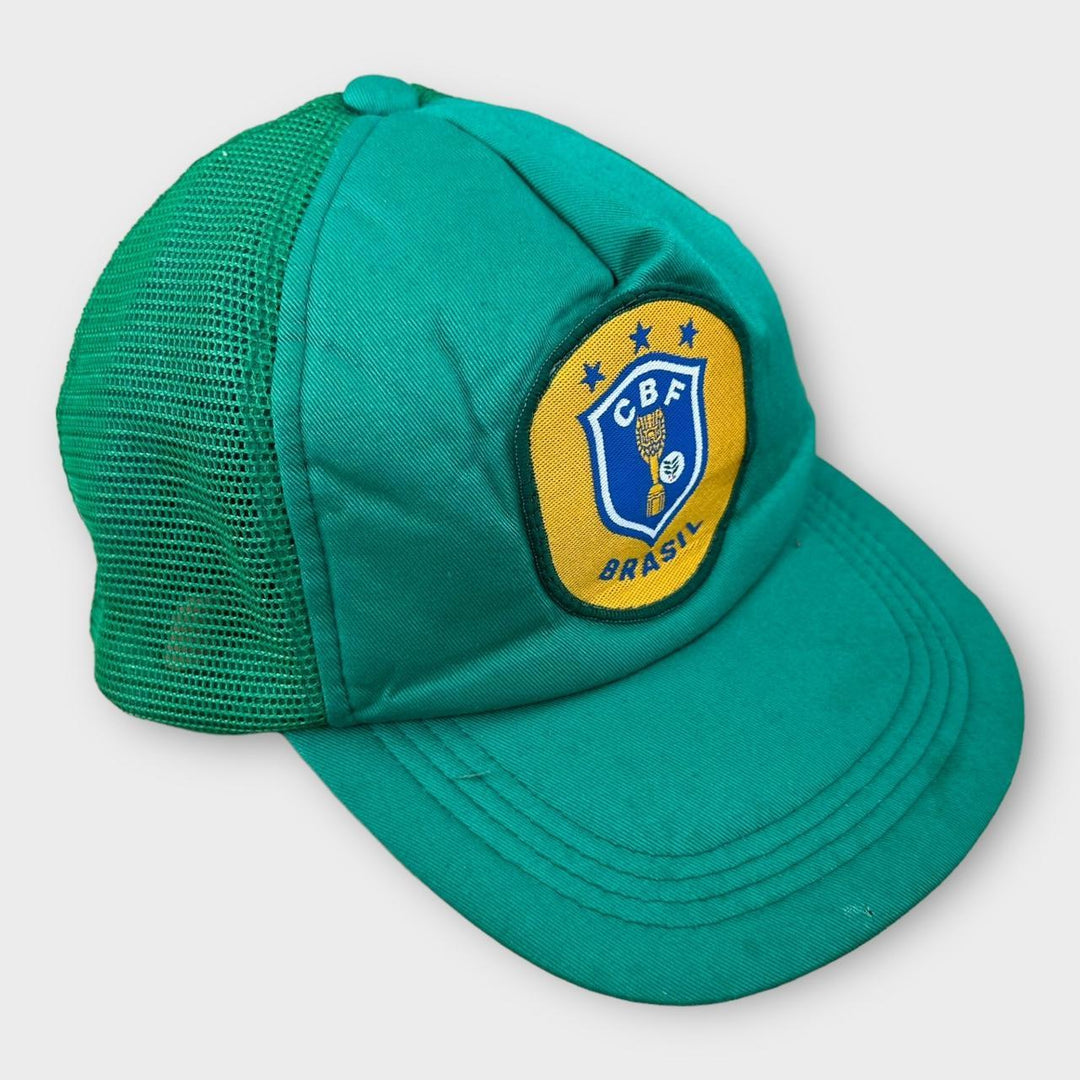 Gorra de fútbol de Brasil de los años 90 - talla única