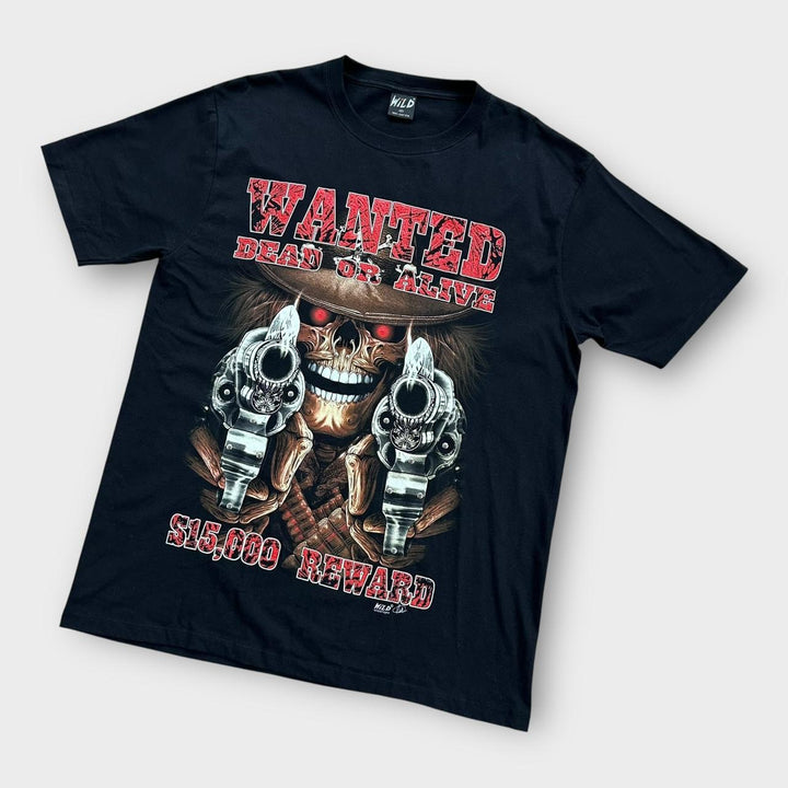 Camiseta con estampado de calavera - XL