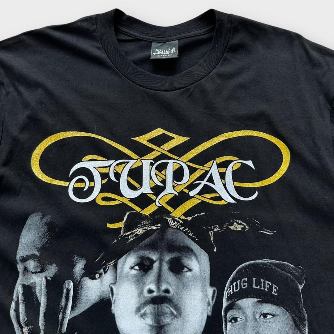 Camiseta de hip hop Y2K Tupac - XL