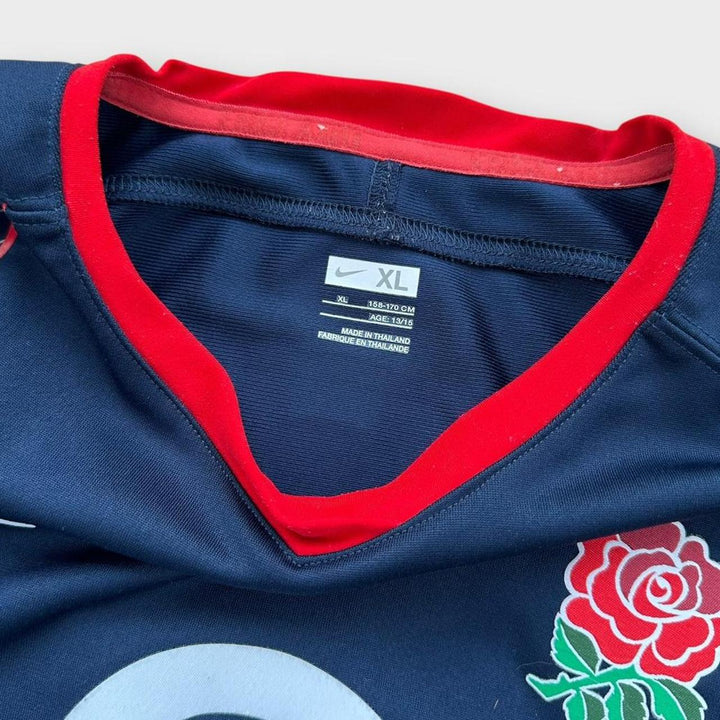 Camiseta de rugby de Inglaterra - niños 13/15 (queda como un pequeño)
