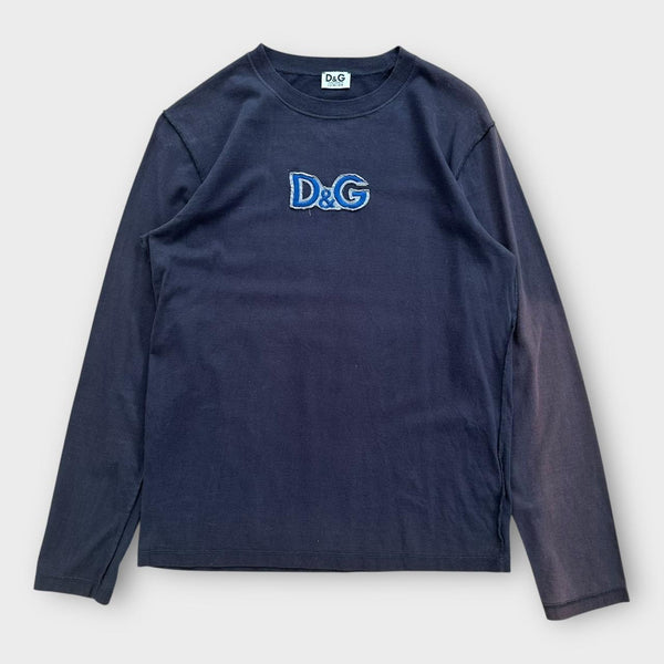 D&G spell out longsleeve tee - junior XL (women’s large)