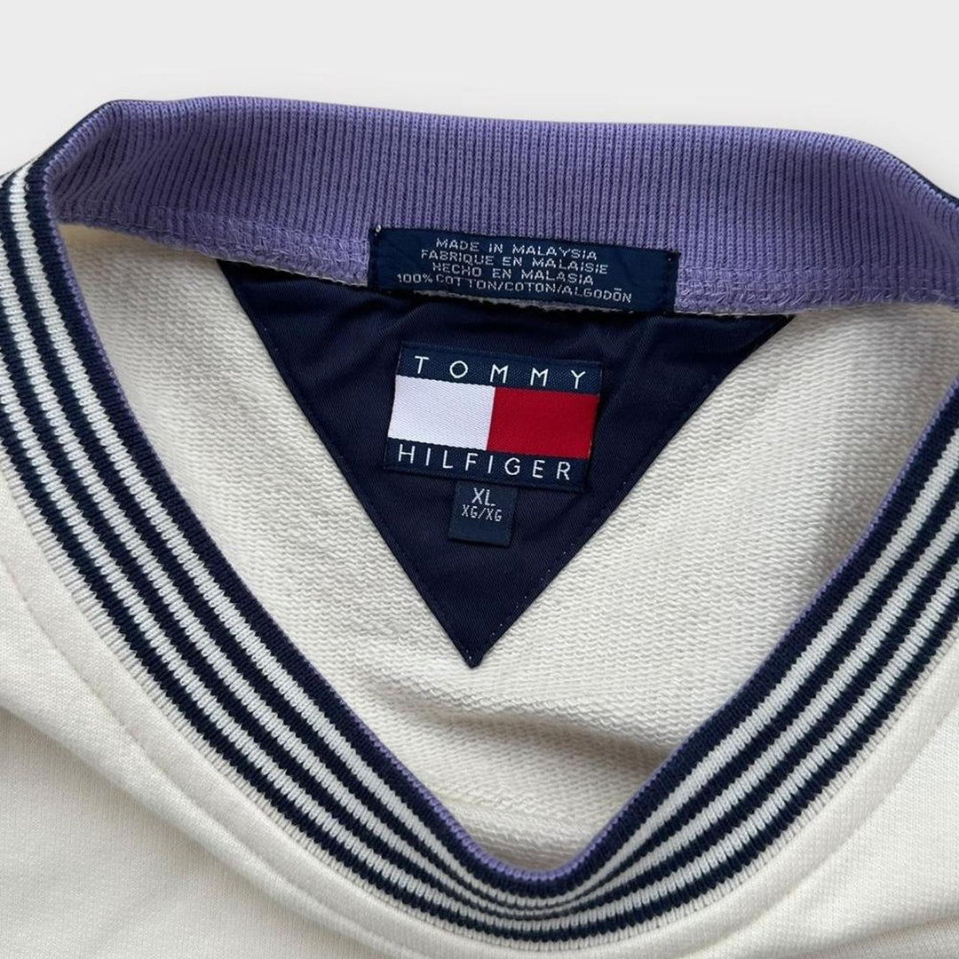 Sudadera vintage Tommy Hilfiger - XL