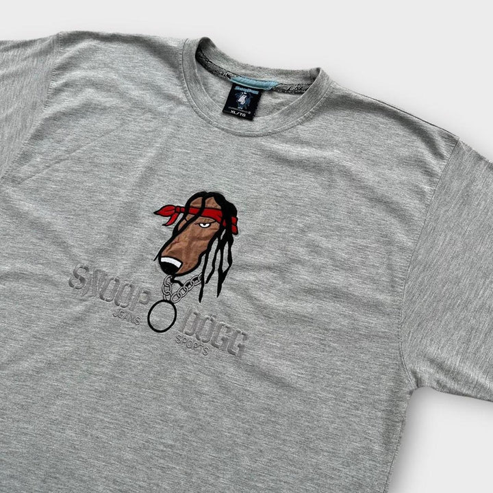 Camiseta con letras de la empresa de ropa Snoop Dogg - XL