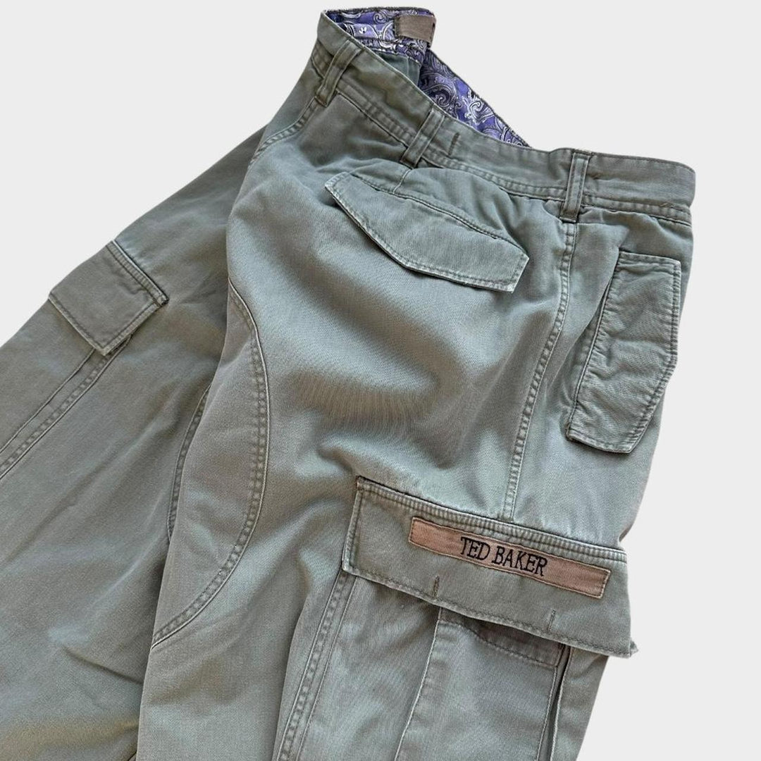Cargos Ted Baker de pierna ancha Y2K - cintura 32