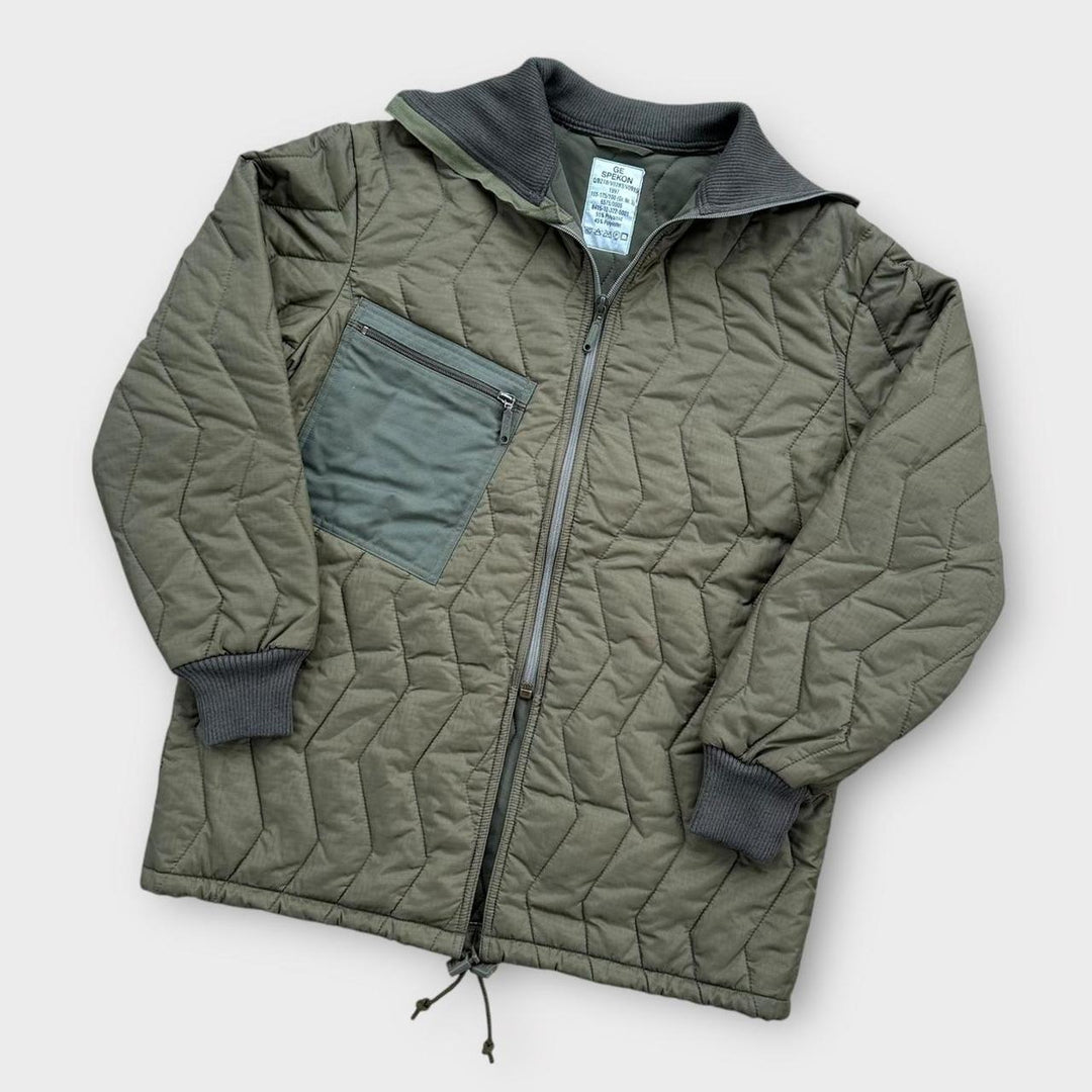 Chaqueta de forro militar alemana vintage - mediana