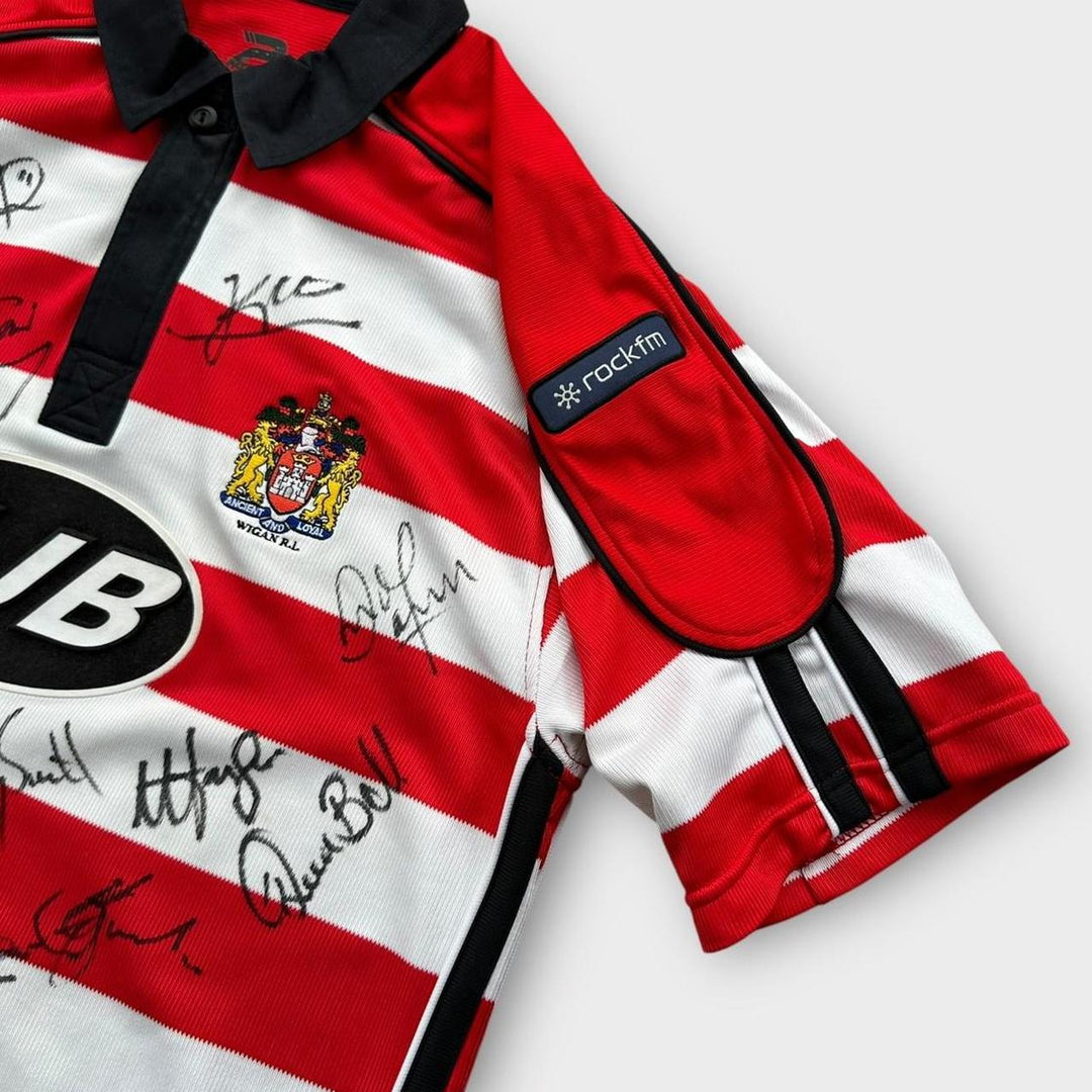 Camiseta de rugby Wigan Warriors - mediana