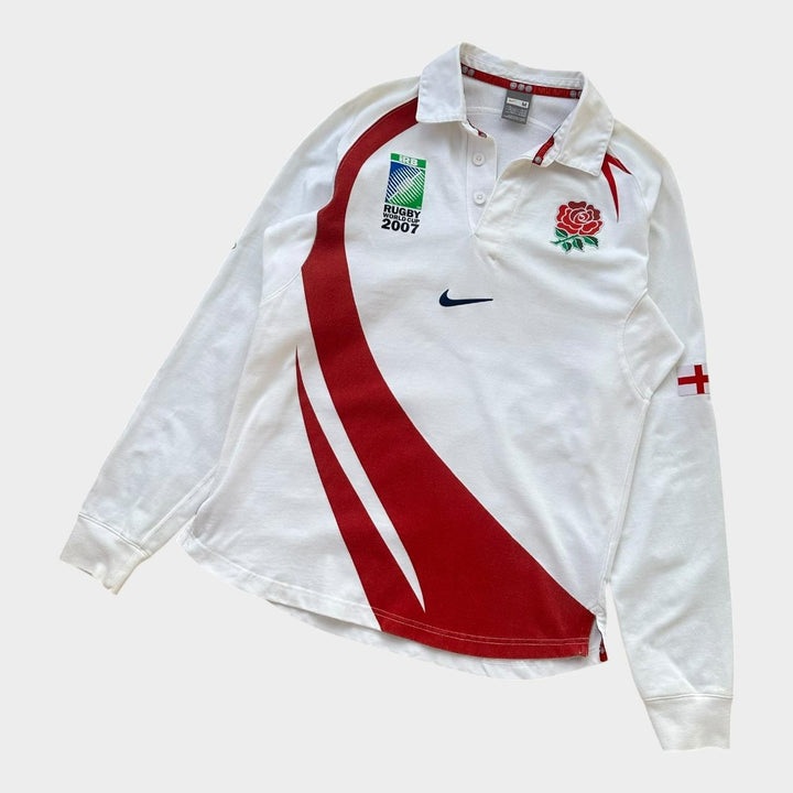 Camiseta de rugby vintage de Inglaterra - mediana