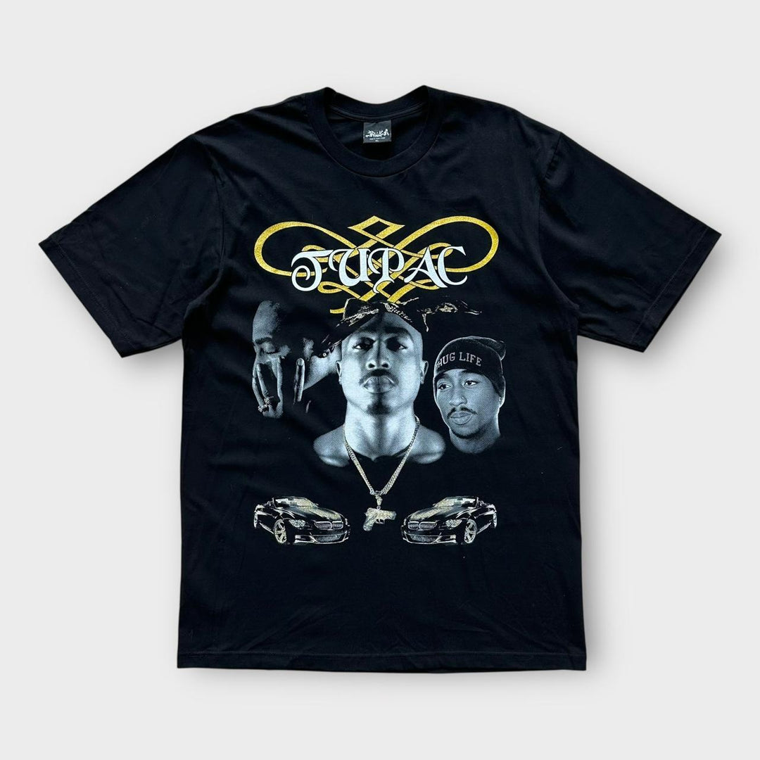 Camiseta de hip hop Y2K Tupac - XL