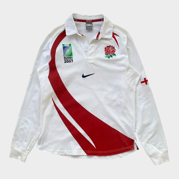 Camiseta de rugby vintage de Inglaterra - mediana