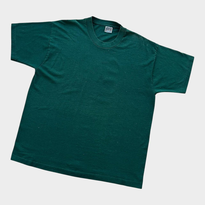 Vintage Fruta del telar camiseta en blanco - XL