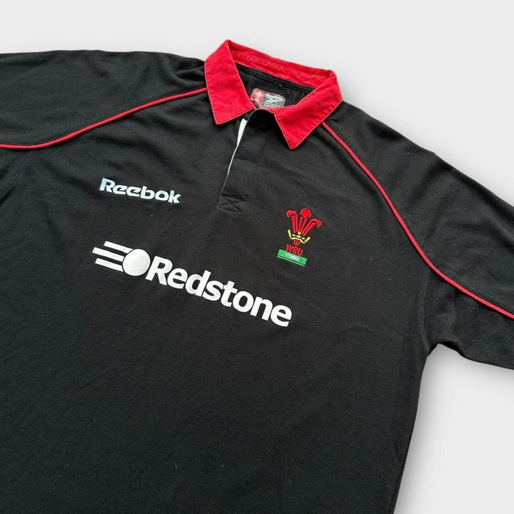 Top de rugby vintage de Gales - grande