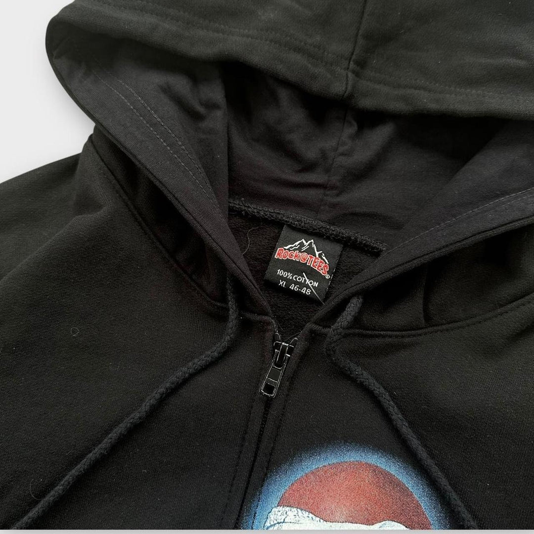 Sudadera con capucha gráfica Vintage Tupac - XL