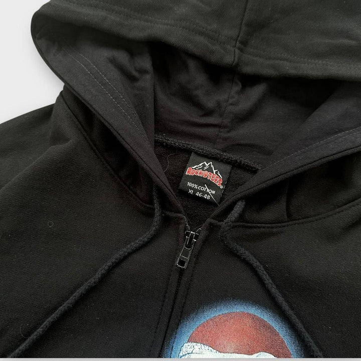 Sudadera con capucha gráfica Vintage Tupac - XL