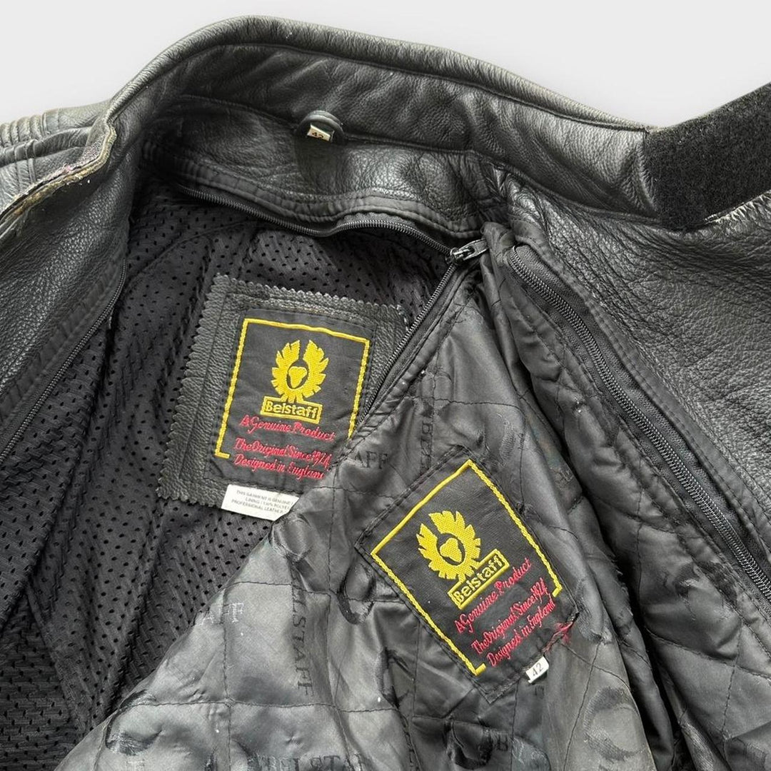 Chaqueta motera de cuero Belstaff - pequeña (comprobar medidas)