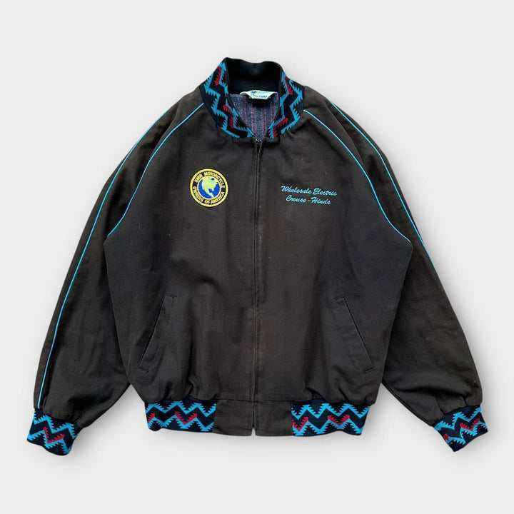 Chaqueta bomber vintage BMW - XL