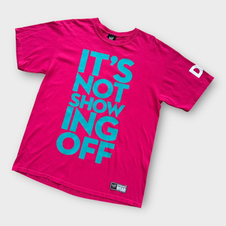 Camiseta de lucha libre WWE Dolph Ziggler - grande