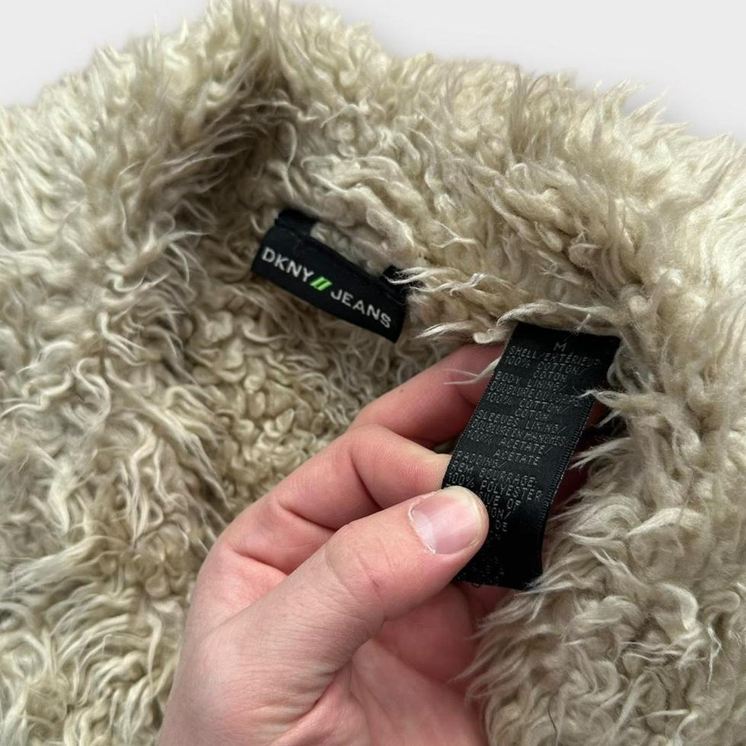 DKNY jeans Chaqueta afgana - mediana para mujer