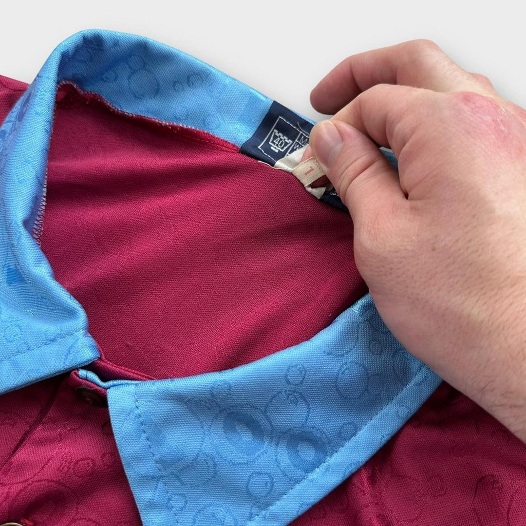 Camiseta de fútbol vintage del West Ham - grande (holgada)