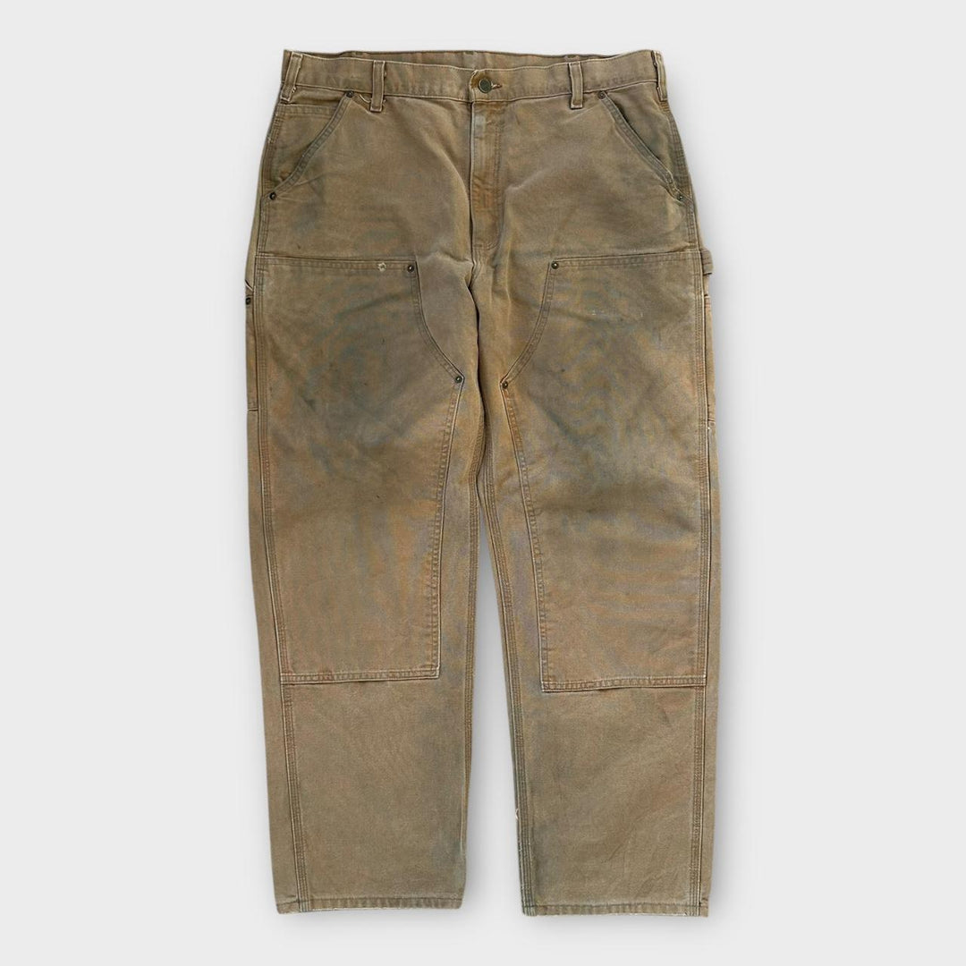 Pantalones Carhartt de doble rodilla - cintura de 38 pulgadas