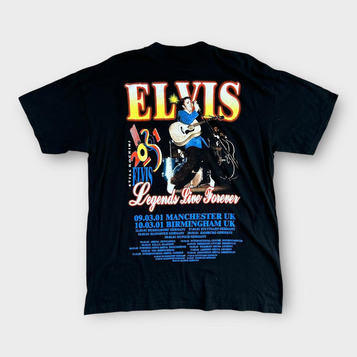 Camiseta gráfica vintage de Elvis - XL
