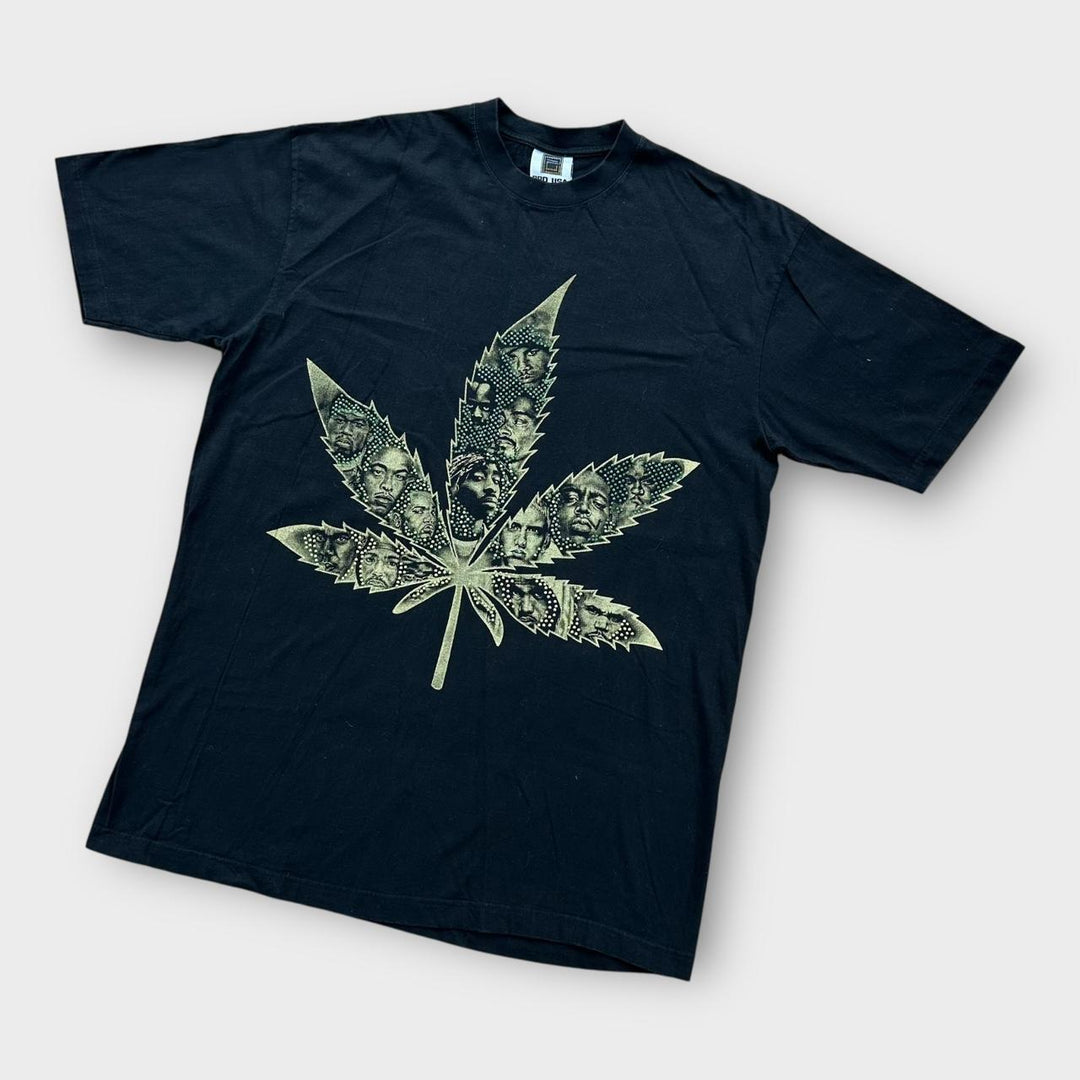 Camiseta con gráfico Vintage Hip-Hop - XL (holgada)